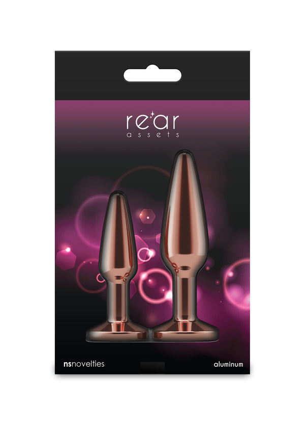 Tapered Training Kit 3 Pcs Butt plugs by NS Novelties Rear Assets