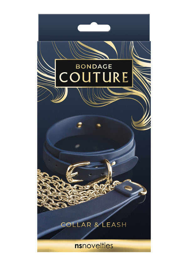 Bondage Couture Collar & Leash by NS Novelties