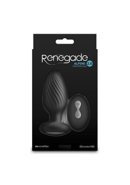 Alpine 2.0 remote controlled vibrating Buttplug by NS Novelties Renegade