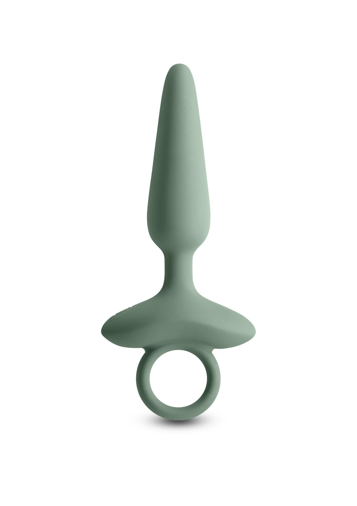 Renegade Maverick Green siliconen anale plug met brede voet en ronde ring
