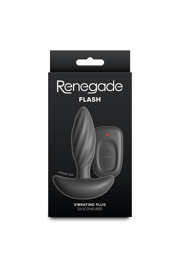 Flash Buttplug with remote control by NS Novelties Renegade