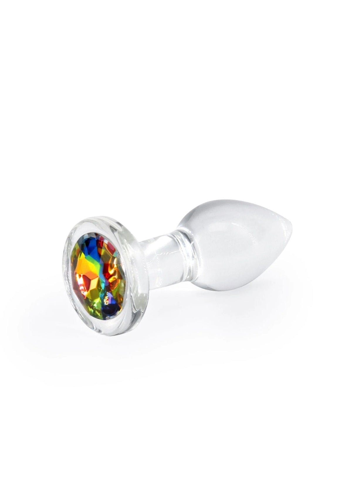 Bestel: Crystal Desires Rainbow Gem Small - bij Happytoys: de erotische sex webshop | liever Happy dan Easy ⭐⭐⭐⭐⭐ - Default Title - 19103 - MULTICOLOR