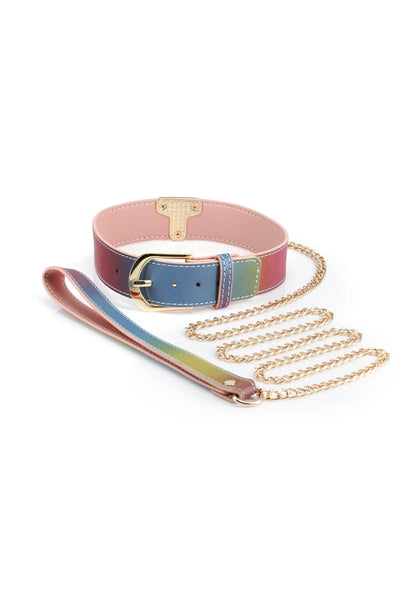 Spectra Bondage Collar & Leash by NS Novelties