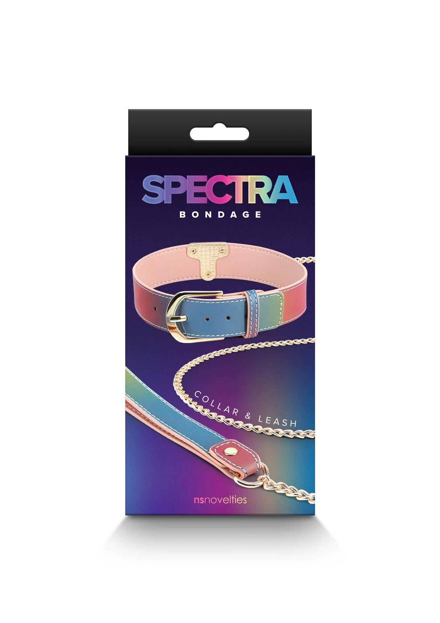 Spectra Bondage Collar & Leash by NS Novelties