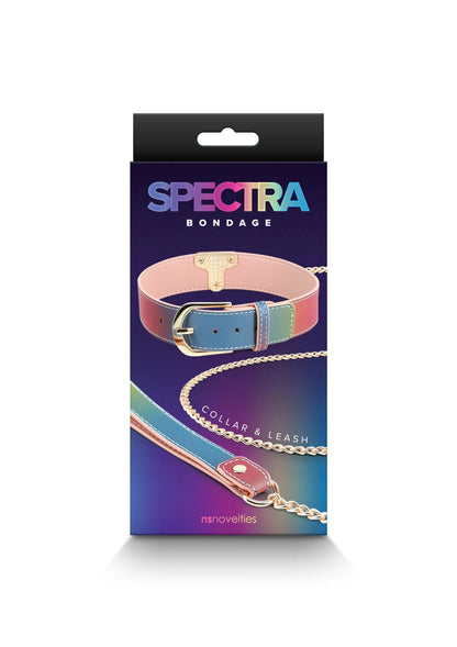 Spectra Bondage Collar & Leash by NS Novelties