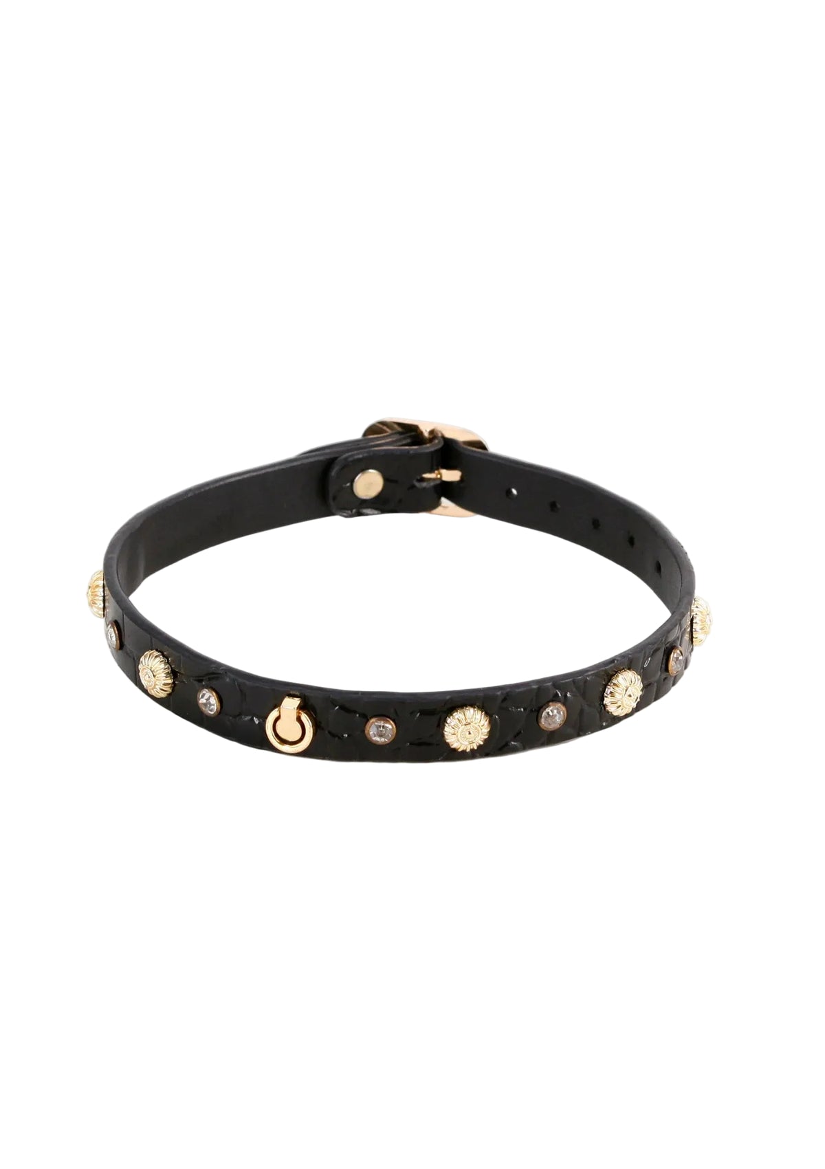 Bestel: Alina Collar by NS Novelties Fetish Fashion - bij Happytoys.nl, happytoys.be, Happytoys.ae: erotische sex webshop | liever Happy dan Easy ⭐⭐⭐⭐⭐ - Default Title - 19235 - BLACK