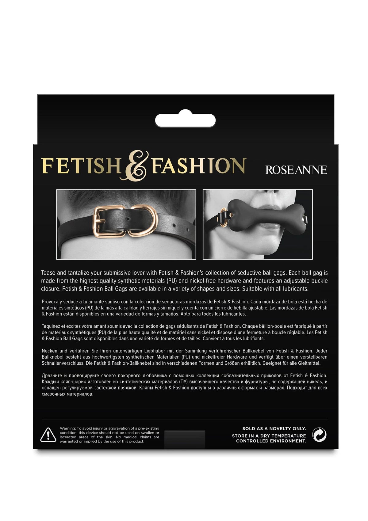 Bestel: Fetish & Fashion Roseanne Gag - bij Happytoys: de erotische sex webshop | liever Happy dan Easy ⭐⭐⭐⭐⭐