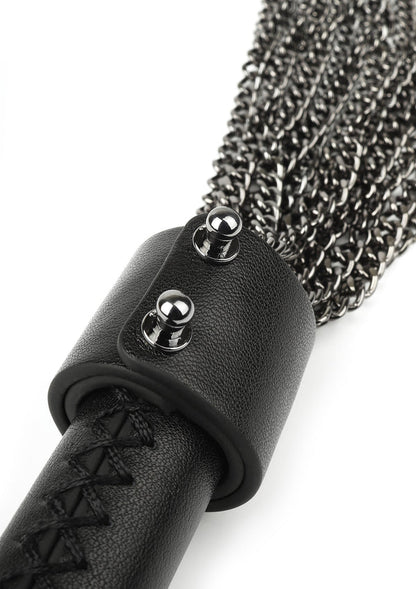Genuine Leather Chain Whip by Hidden Desire Master