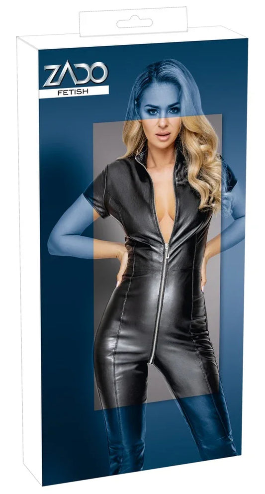 Leather Jumpsuit - Happytoys Sexshop: Toys for Feeling Happy & Easy 😊 - Discreet geleverd