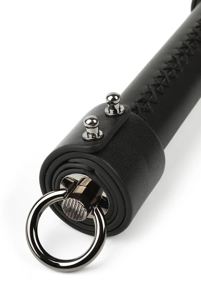 Peitsche aus echtem Leder mit Knoten von Hidden Desire