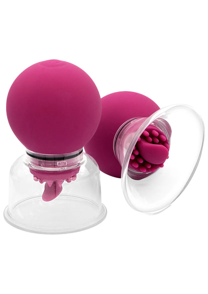 Vibrating & Rotating Nipple & Clitoral Pump by She.E.O.