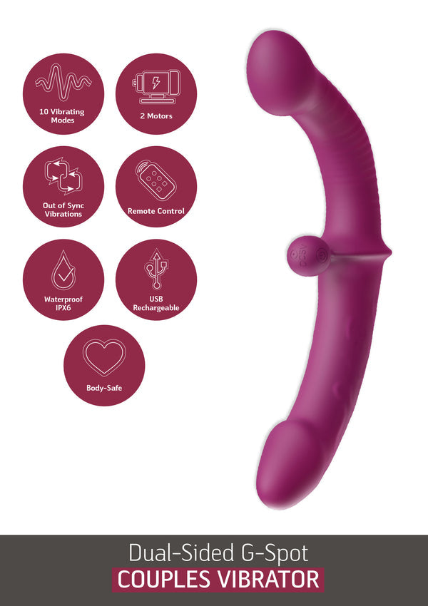 Dual-Sided G-Spot Vibrator by She. E.O.
