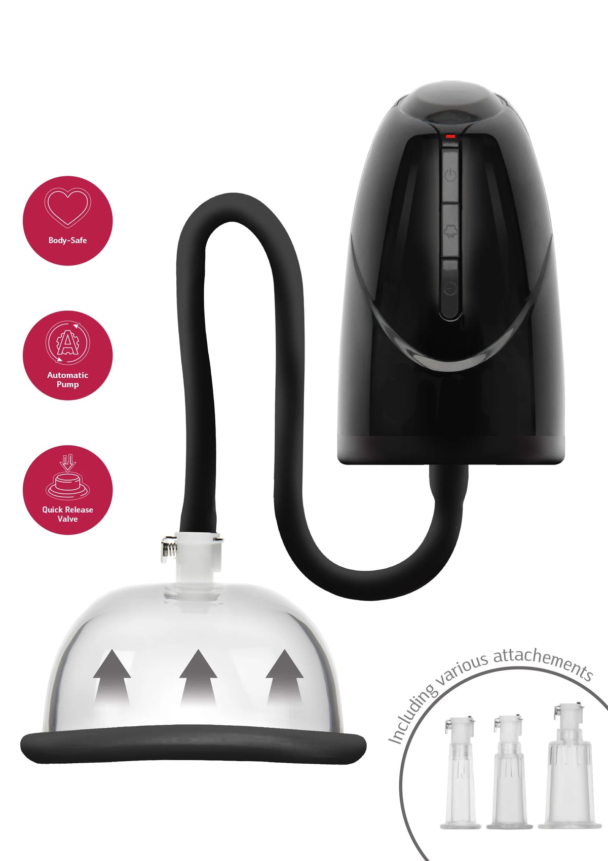 Vacuum Vagina & Clitoral Automatic Pump by She.E.O.