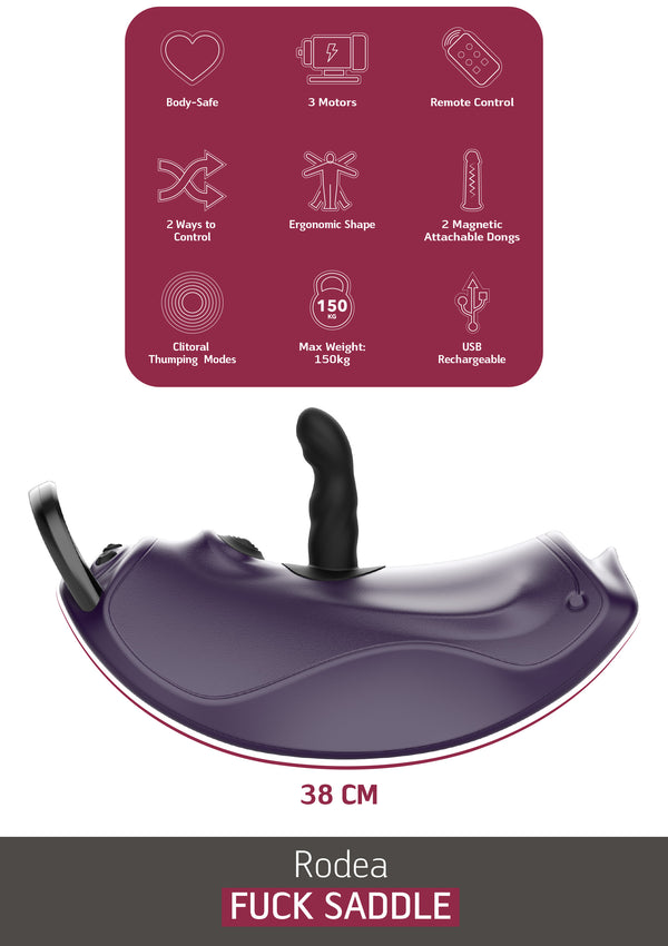 Rodea Fuck Seat including 2 Attachments by She. E.O.
