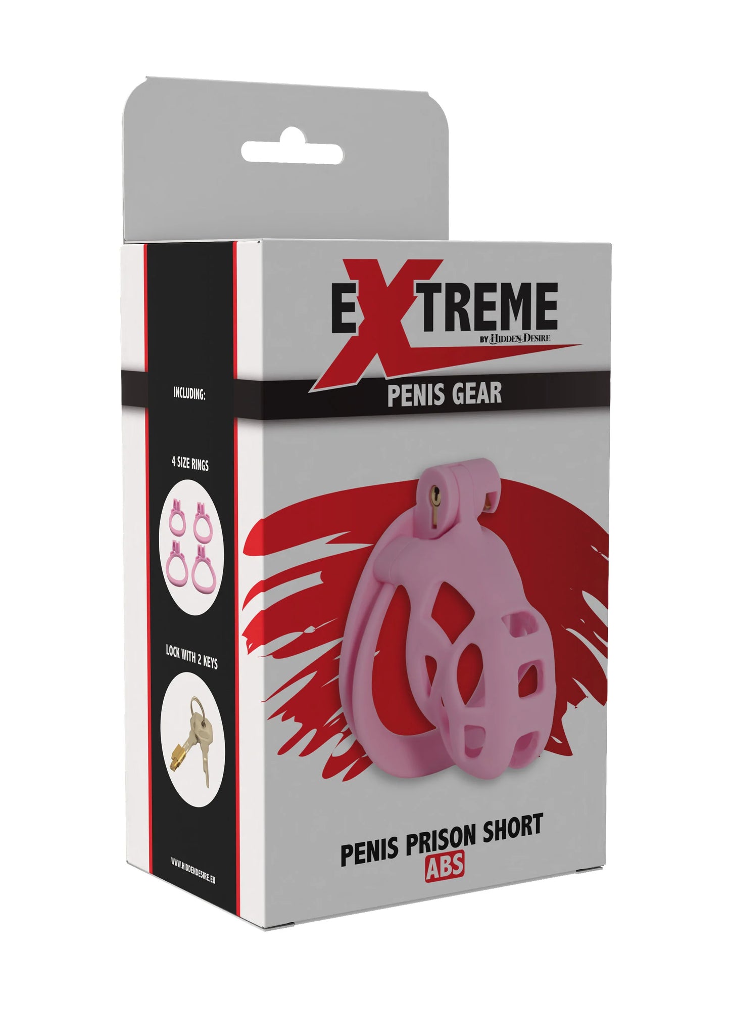 Penis Prison Cock Cage Short von Hidden Desire