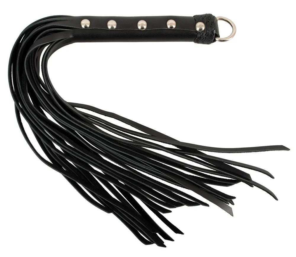 Leather Flogger Beginner - Happytoys Sexshop: Toys for Feeling Happy & Easy 😊 - Discreet geleverd