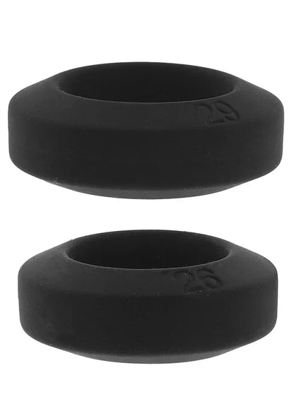 Double Stackers C-Rings 2 Pcs Set by Hiden Desire