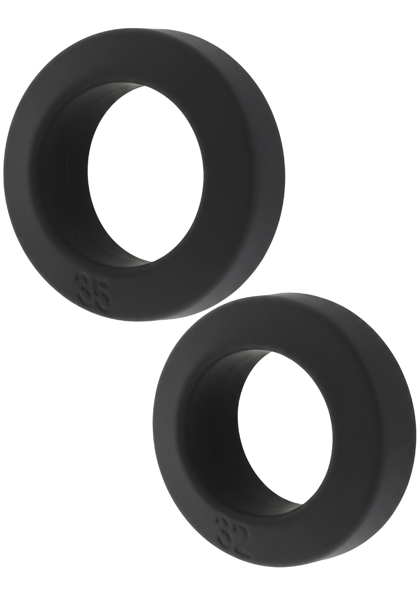 Double Stackers C-Rings 2 Pcs Set by Hiden Desire