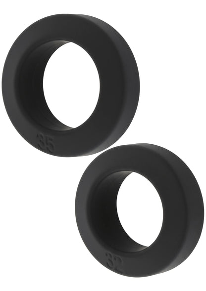 Double Stackers C-Rings 2 Pcs Set by Hiden Desire