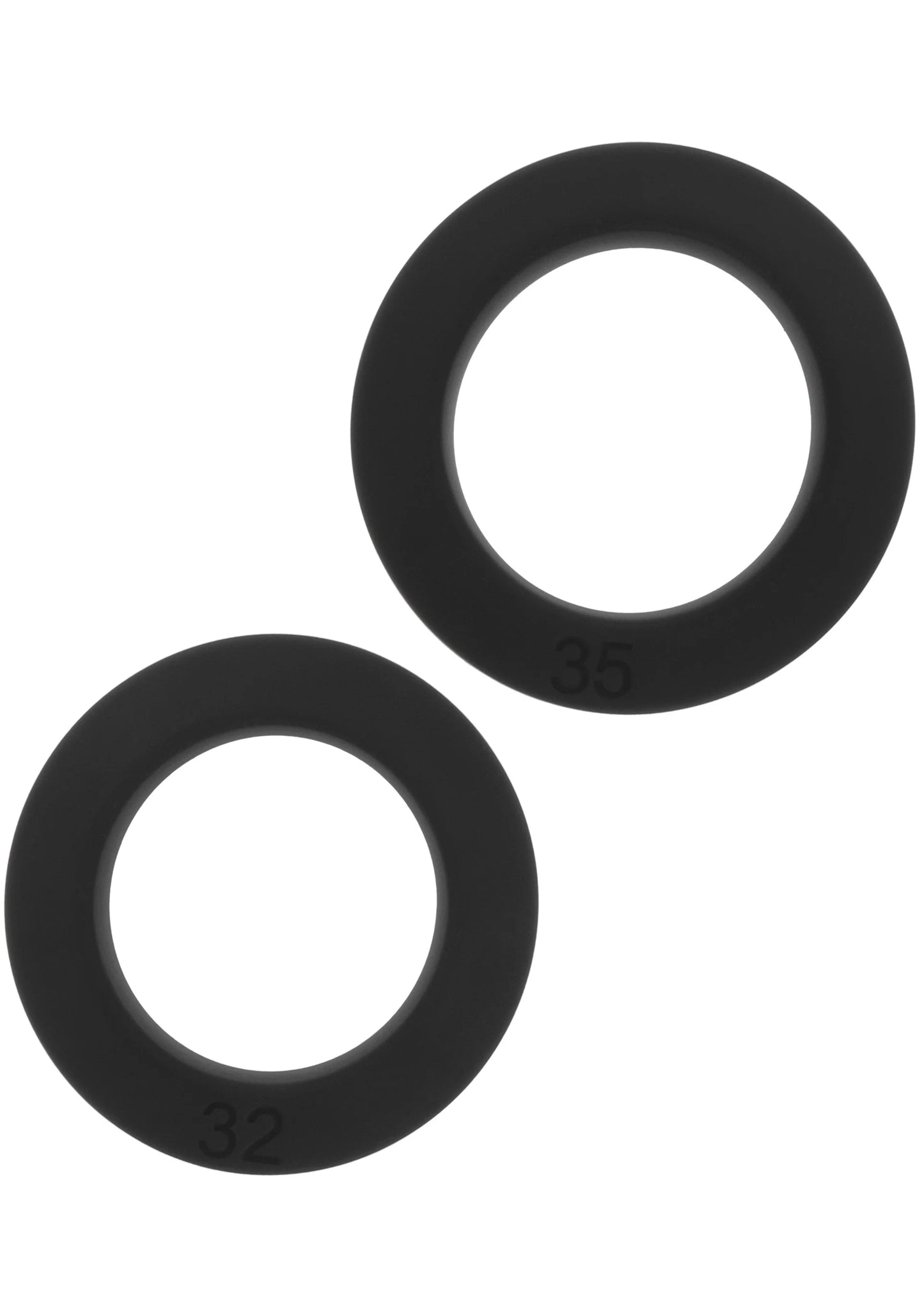 Double Stackers C-Rings 2 Pcs Set by Hiden Desire