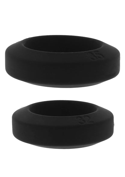 Double Stackers C-Rings 2 Pcs Set by Hiden Desire