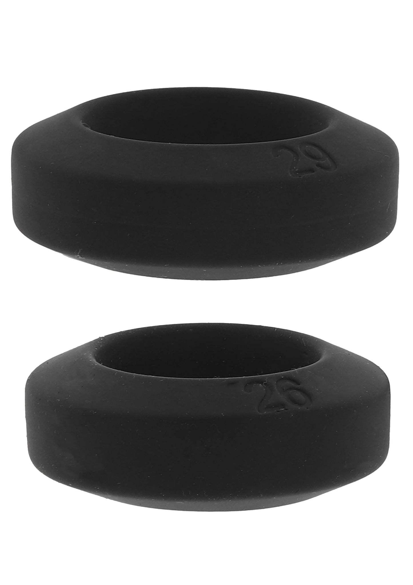 Double Stackers C-Rings 2 Pcs Set by Hiden Desire