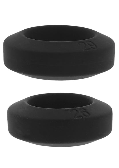 Double Stackers C-Rings 2 Pcs Set by Hiden Desire