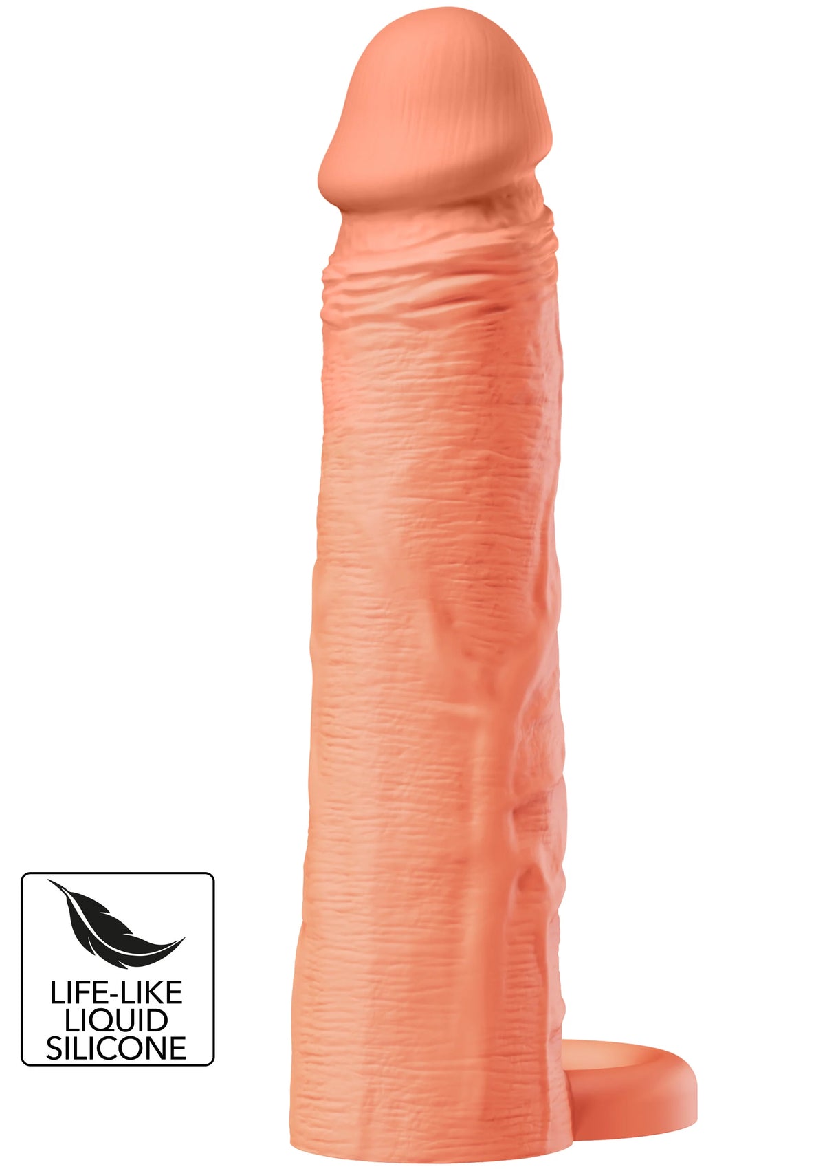 Bestel: Penis Sleeve Liquid Silicone Ring 20 cm - bij Happytoys: de erotische sex webshop | liever Happy dan Easy ⭐⭐⭐⭐⭐ - Default Title - 20728 - SKIN