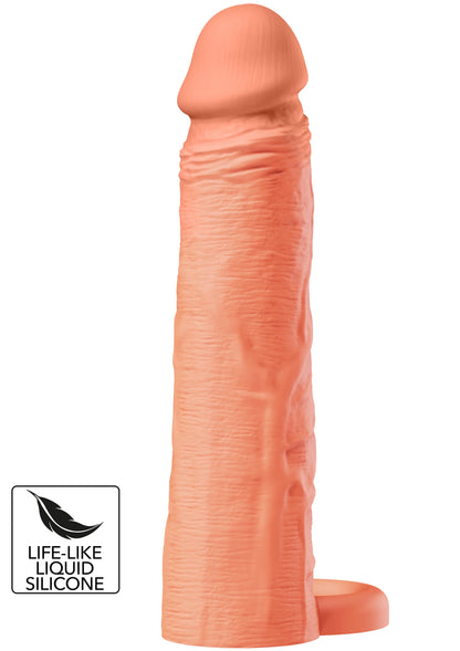 Bestel: Penis Sleeve Liquid Silicone Ring 20 cm - bij Happytoys: de erotische sex webshop | liever Happy dan Easy ⭐⭐⭐⭐⭐ - Default Title - 20728 - SKIN