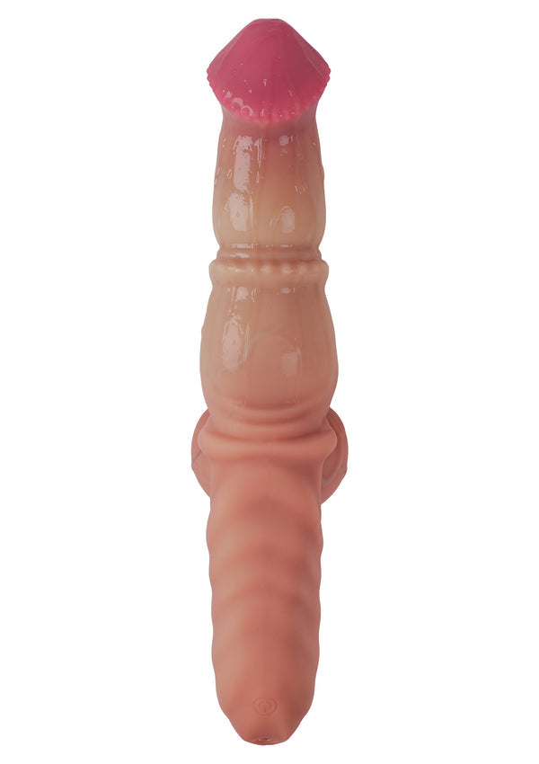 Mutant Rumbler Vibrating Dildo Liquid Silicone by Hidden Desire Inferno