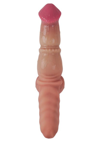 Mutant Rumbler Vibrating Dildo Liquid Silicone by Hidden Desire Inferno