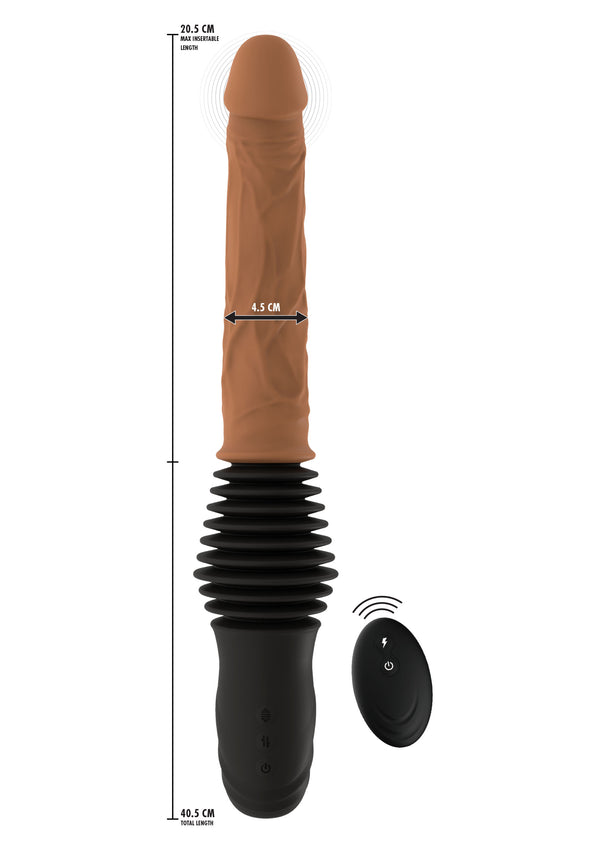 Realistic Double Thrusting Vibrator by Hidden Desire Inferno
