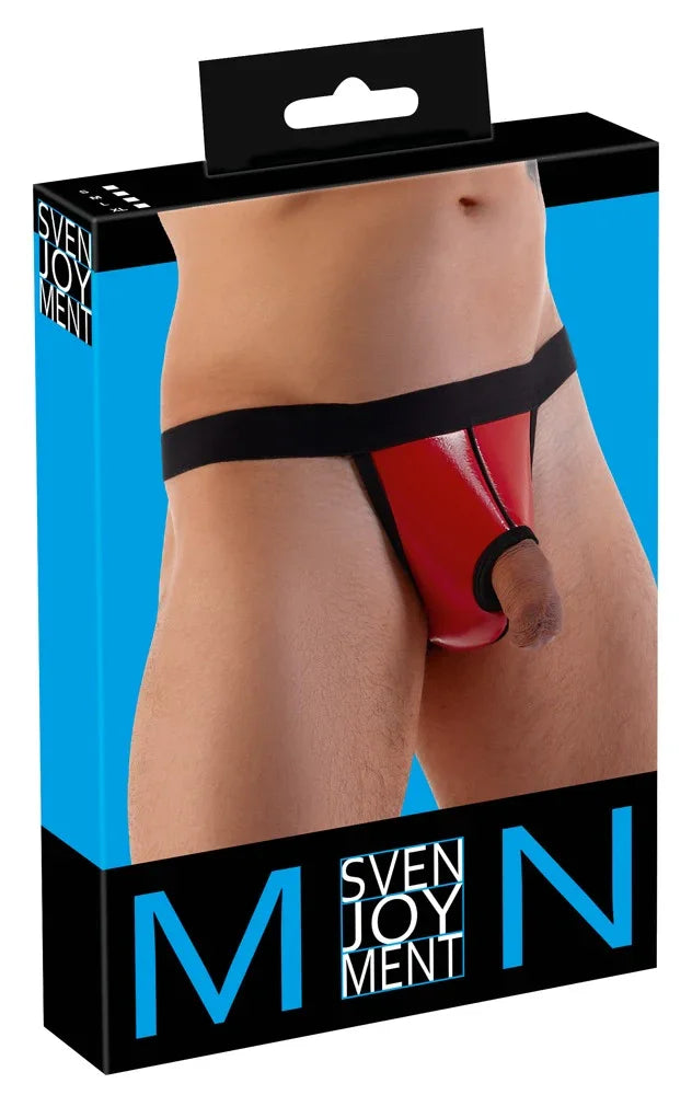 Vinyl Thong - Happytoys Sexshop: Toys for Feeling Happy & Easy 😊 - Discreet geleverd