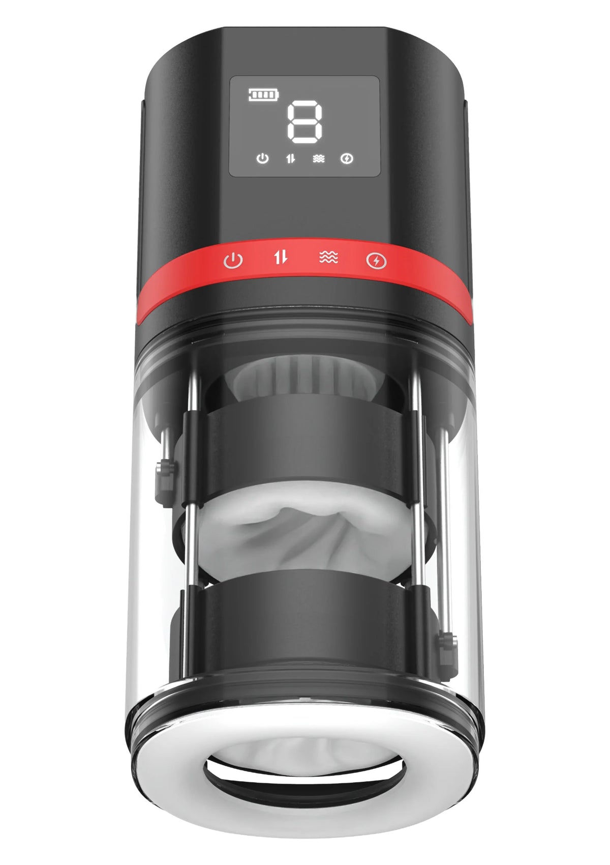 Bestel: Hurricane Piston Pulse Masturbator byHidden Desire Fusion X - bij Happytoys.nl, happytoys.be, Happytoys.ae: erotische sex webshop | liever Happy dan Easy ⭐⭐⭐⭐⭐ - Default Title - 21541 - BLACK