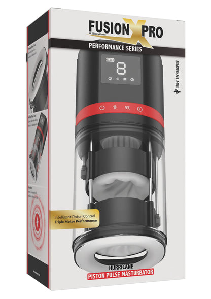 Hurricane Piston Pulse Masturbator byHidden Desire Fusion X