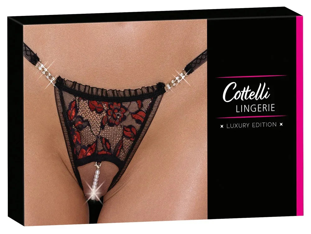 Crotchless String - Happytoys Sexshop: Toys for Feeling Happy & Easy 😊 - Discreet geleverd