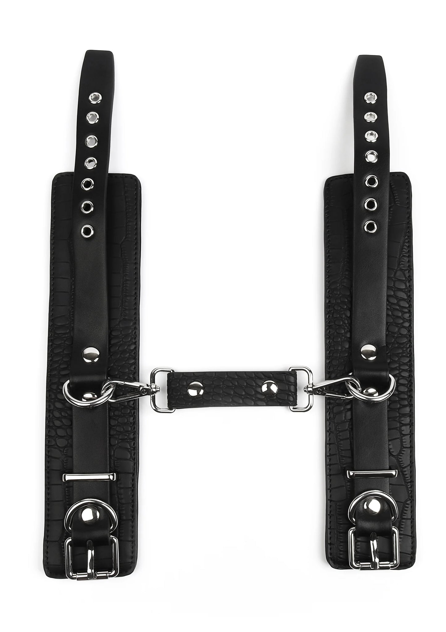 Croc-Embossed Wrist Cuffs by Avanza Feros