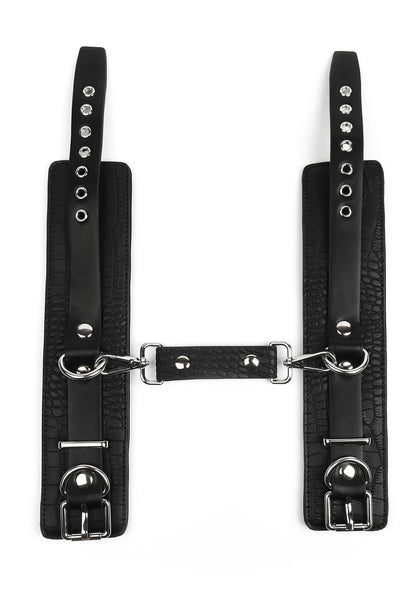 Croc-Embossed Wrist Cuffs by Avanza Feros