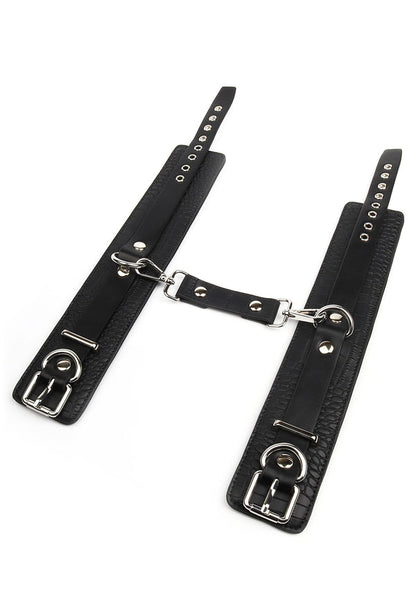 Croc-Embossed Ankle Cuffs by Feros Avanza
