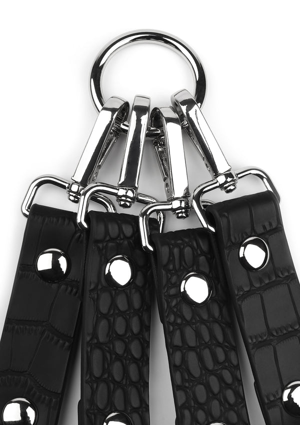 Croc-Embossed Hogtie by Feros Avanza