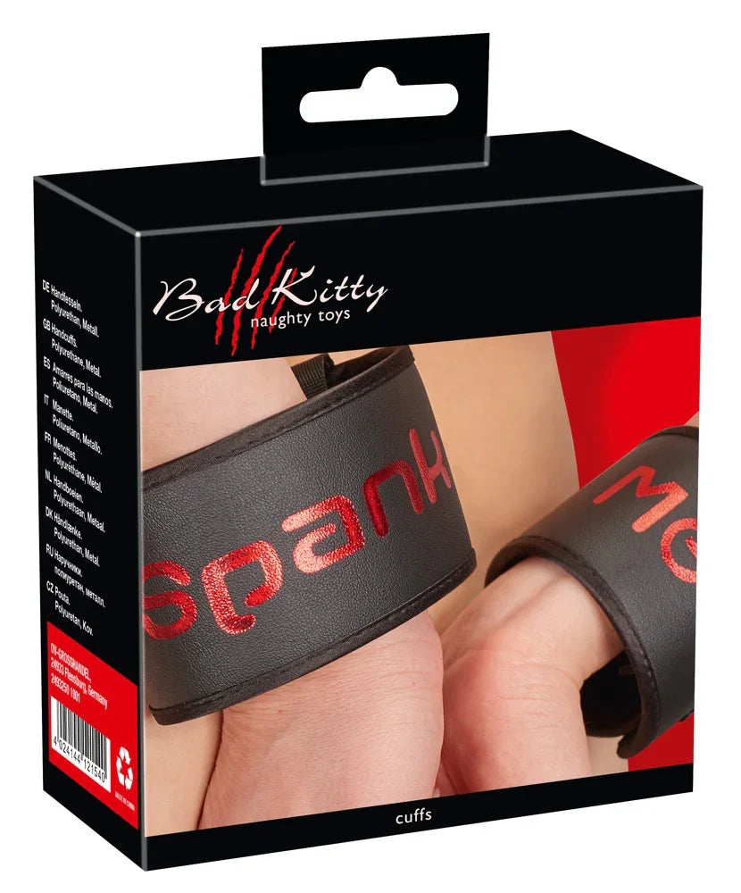Cuffs Spank me - Happytoys Sexshop: Toys for Feeling Happy & Easy 😊 - Discreet geleverd