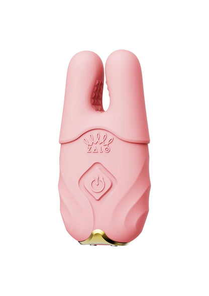 Nave Vibrating Nipple Clamps Pink by Zalo