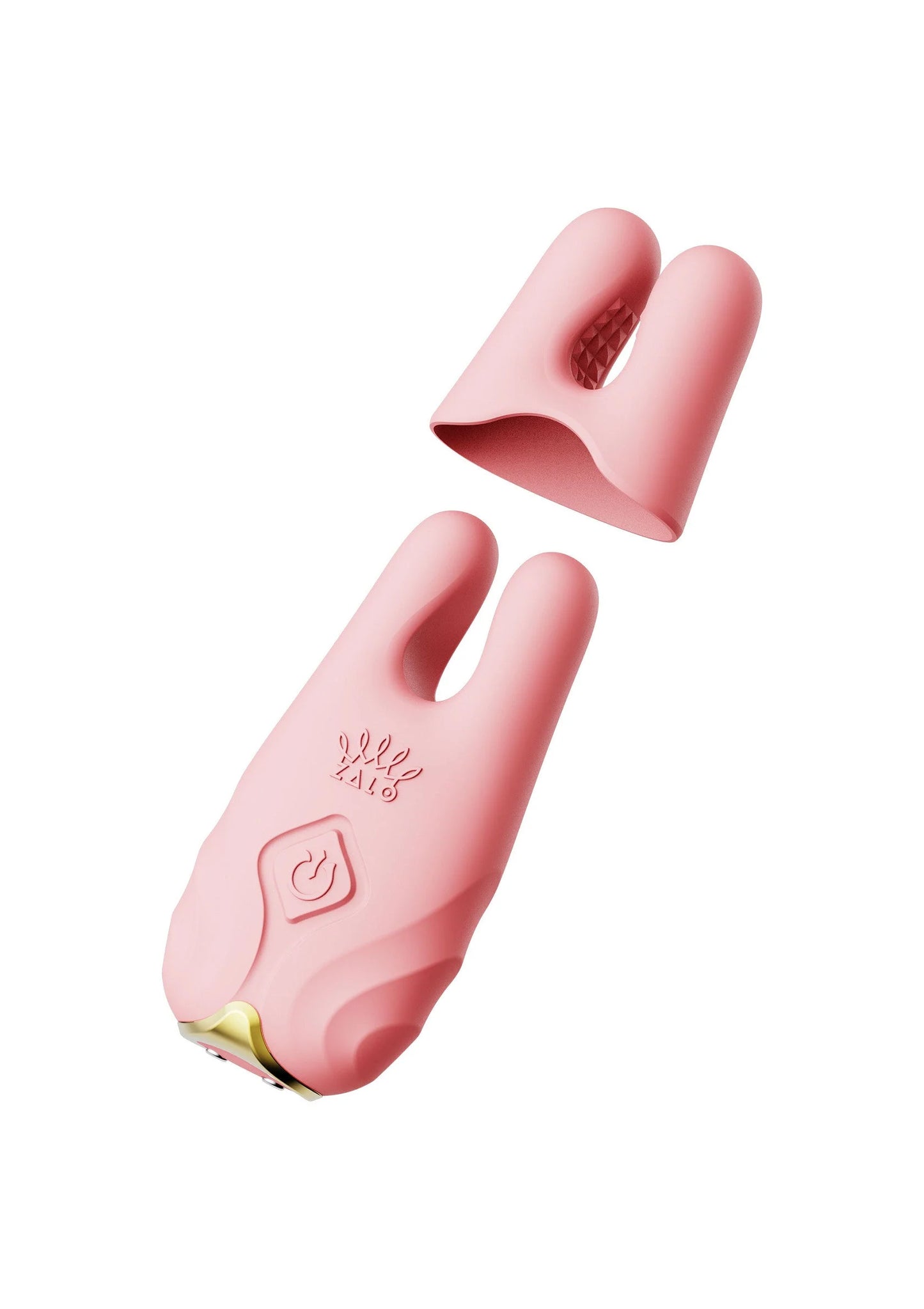 Nave Vibrating Nipple Clamps Pink by Zalo