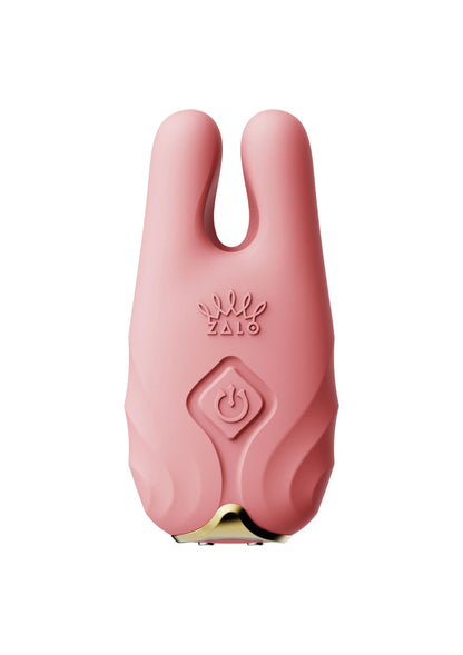 Nave Vibrating Nipple Clamps Pink by Zalo