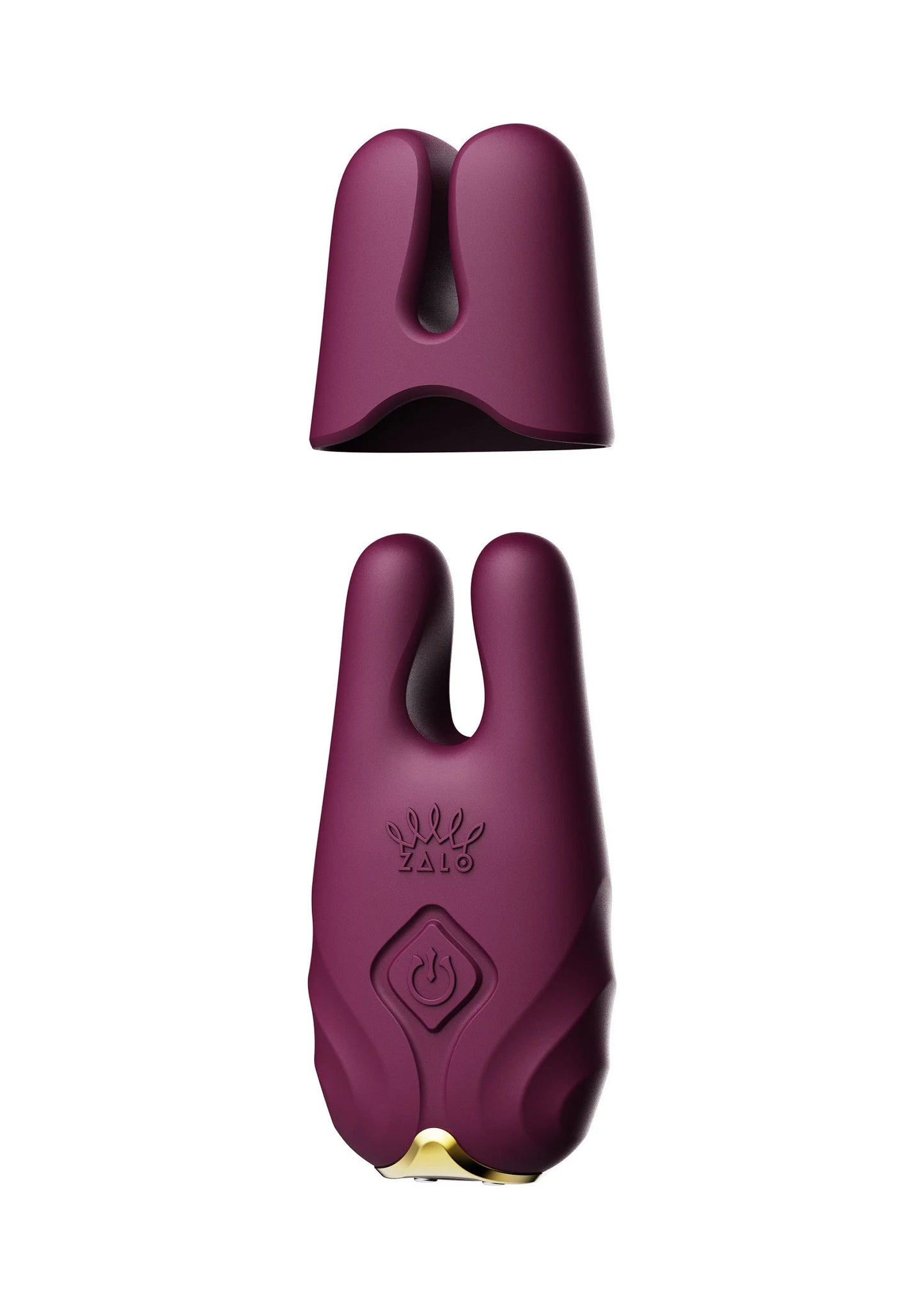 Nave Vibrating Nipple Clamps Pink by Zalo