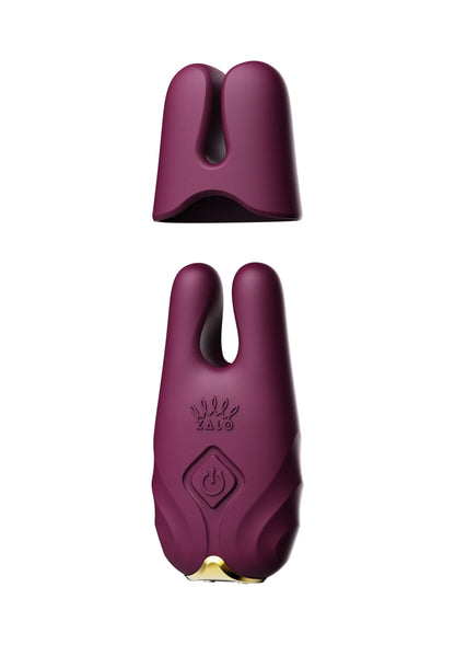 Nave Vibrating Nipple Clamps Pink by Zalo