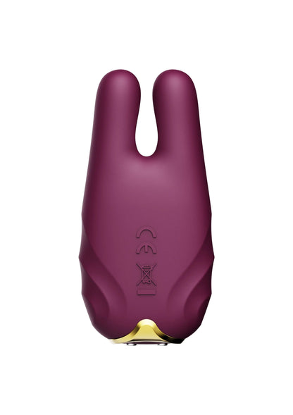 Nave Vibrating Nipple Clamps Pink by Zalo