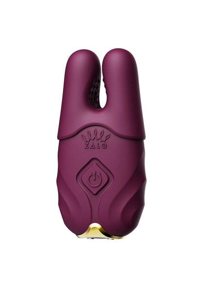 Nave Vibrating Nipple Clamps Pink by Zalo