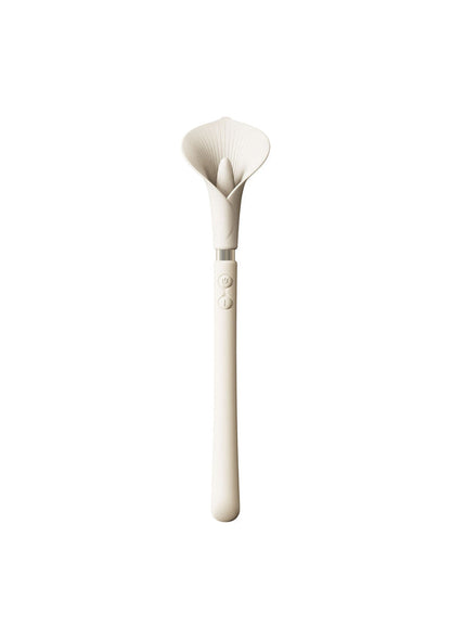 Calla Vibrating Stimulator White by Zalo