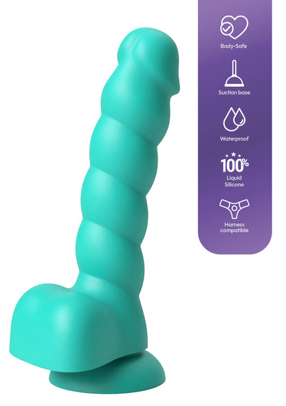 Bestel: Spiral Tease Dildo Silicone S Playhouse Rogue - dildo bij Happytoys.nl, happytoys.be, Happytoys.ae: erotische sex webshop | liever Happy dan Easy ⭐⭐⭐⭐⭐